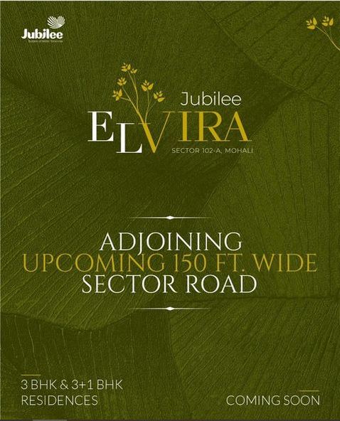 Pre Launch Jubilee Elvira Sector 102 A Mohali