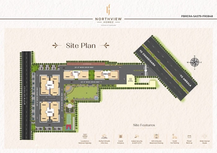 Northview Homez site plan-min